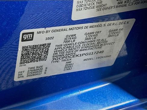 Used 2023 Chevrolet Silverado 1500 Custom Trail Boss w/ LPO, Dark Essentials Package image 29