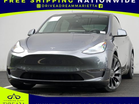 Used 2022 Tesla Model Y Performance AWD/4WD image 1