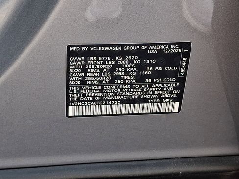 New 2026 Volkswagen Atlas Cross Sport SE AWD/4WD image 18