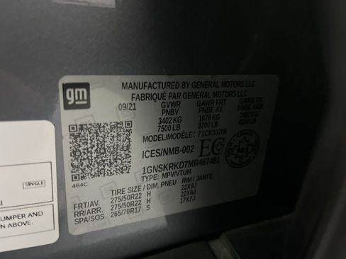 Used 2021 Chevrolet Tahoe RST image 84