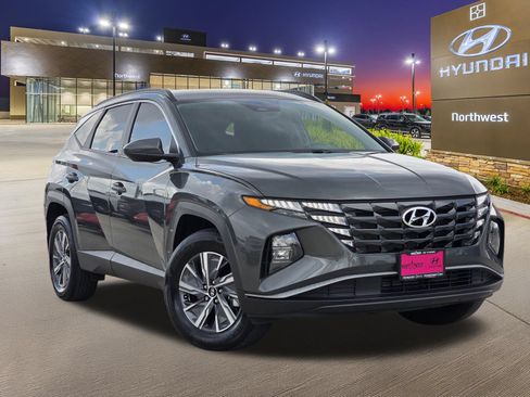 Certified 2024 Hyundai Tucson Blue AWD/4WD image 3