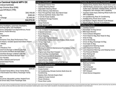 New 2026 Kia Carnival EX image 6