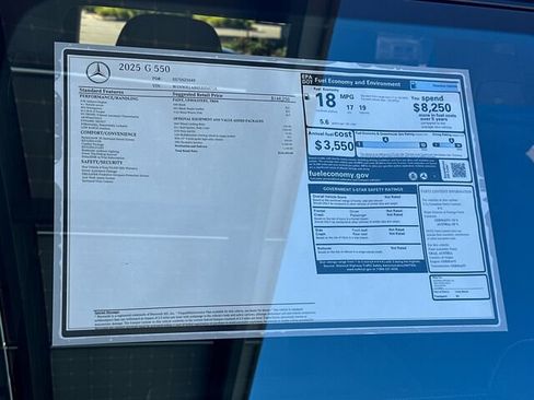 New 2025 Mercedes-Benz G 550 image 28