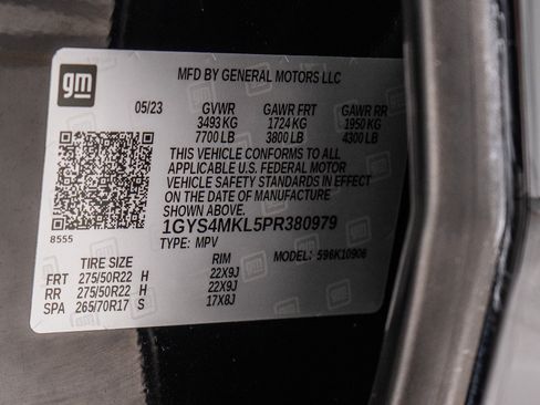 Used 2023 Cadillac Escalade ESV Premium Luxury Platinum AWD/4WD image 20