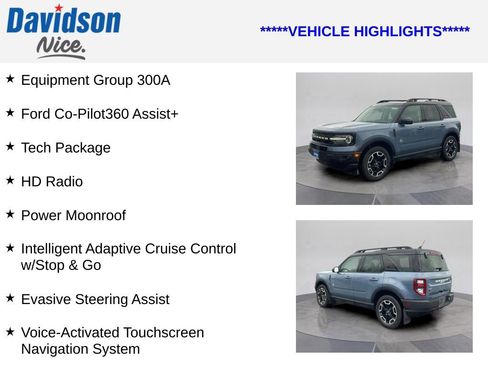 Used 2024 Ford Bronco Sport Outer Banks w/ Tech Package image 4