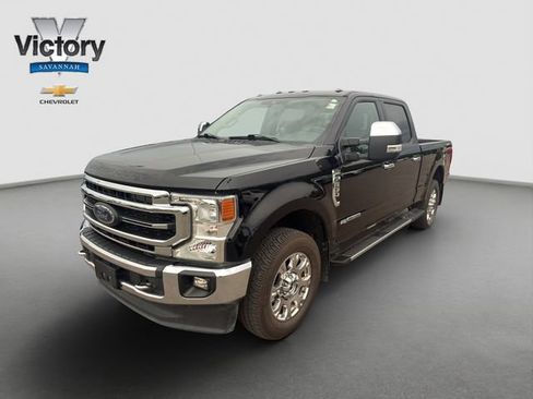 Used 2021 Ford F350 Lariat w/ Chrome Package AWD/4WD image 3