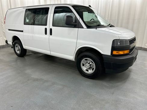 Used 2022 Chevrolet Express 2500 w/ Safety Package RWD image 1