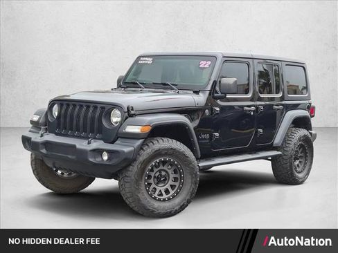Used 2022 Jeep Wrangler Unlimited Sport AWD/4WD image 1