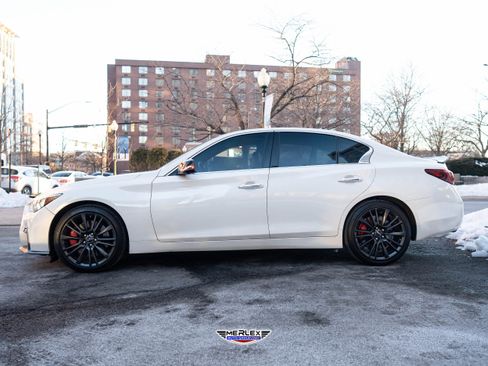 Used 2018 INFINITI Q50 Red Sport 400 w/ Proactive Package image 4