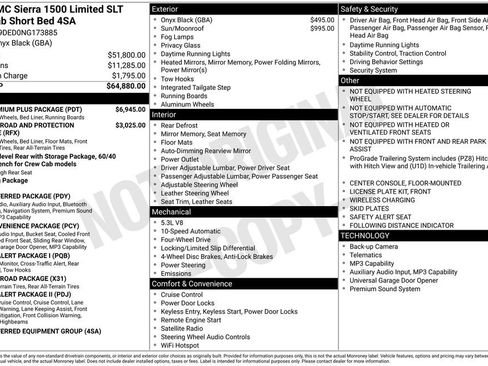 Used 2022 GMC Sierra 1500 SLT w/ SLT Premium Plus Package AWD/4WD image 9
