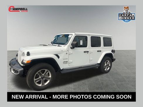Used 2021 Jeep Wrangler Unlimited Sahara image 1