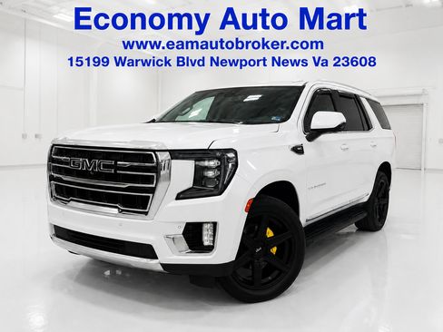 Used 2021 GMC Yukon SLT w/ SLT Premium Package RWD image 1