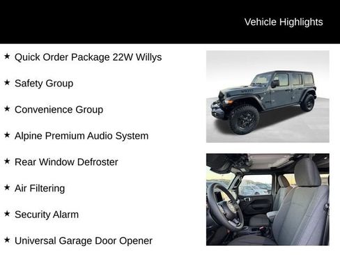 New 2026 Jeep Wrangler Willys image 7