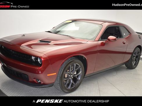Used 2021 Dodge Challenger SXT w/ Blacktop Package RWD image 1