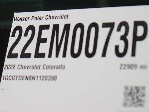 Used 2022 Chevrolet Colorado Z71 AWD/4WD image 30
