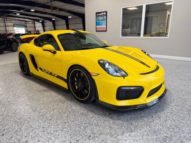 Used 2016 Porsche Cayman GT4 w/ Sport Chrono Package RWD image 13