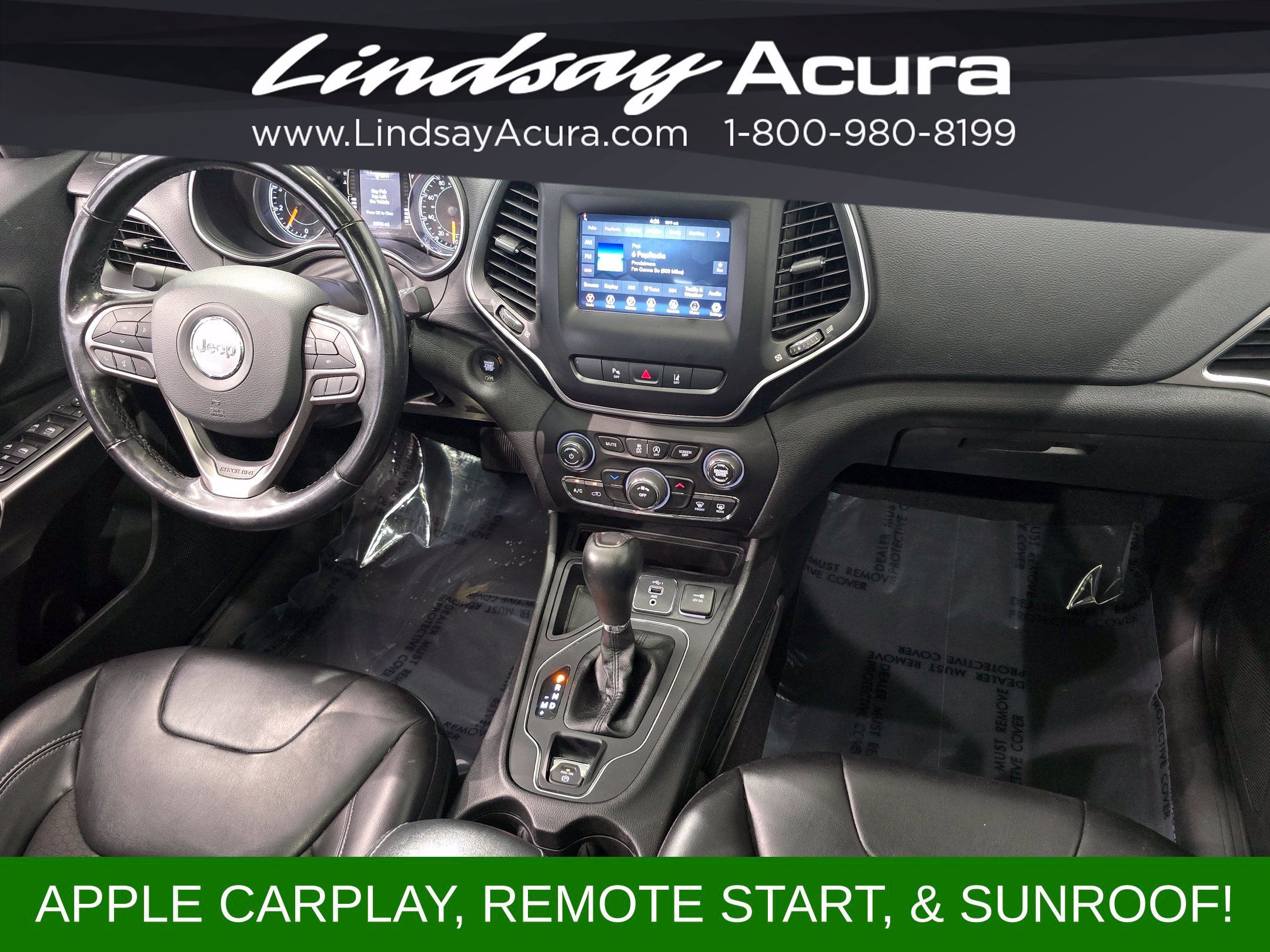 Used 2021 Jeep Cherokee Latitude Plus w/ Sun & Sound Group FWD image 10