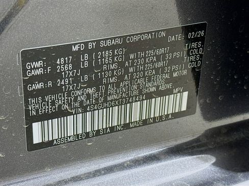 New 2026 Subaru Crosstrek 2.0i Premium image 38