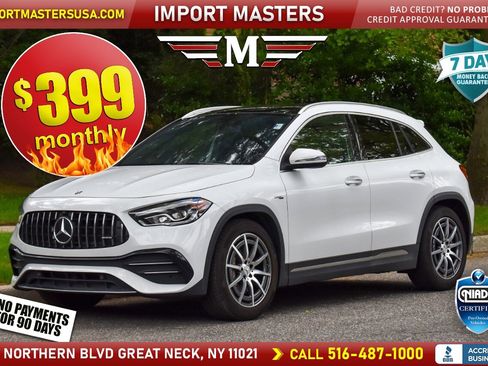 Used 2021 Mercedes-Benz GLA 35 AMG 4MATIC w/ Premium Package image 1