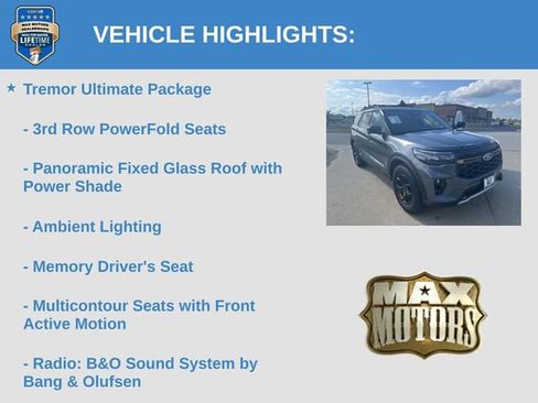 New 2026 Ford Explorer Tremor w/ Tremor Ultimate Package AWD/4WD image 6