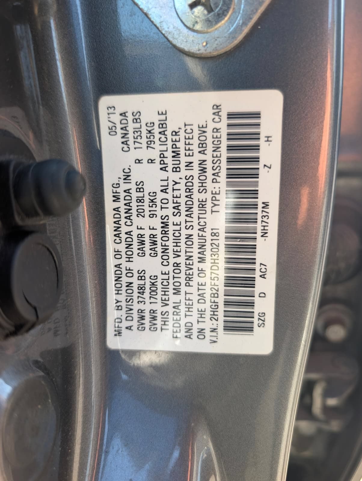 Used 2013 Honda Civic LX image 23