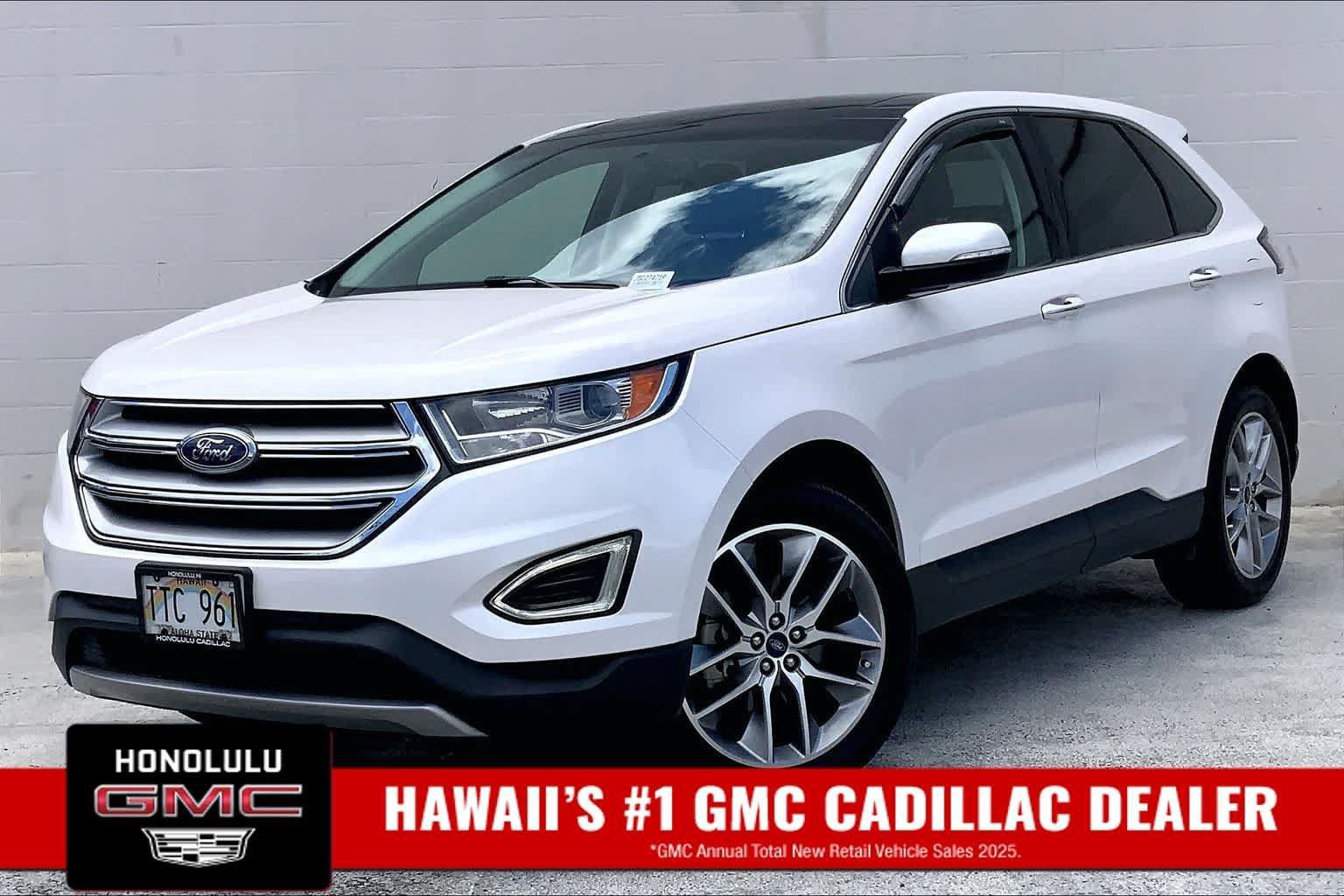 Used 2018 Ford Edge Titanium w/ Equipment Group 301A FWD image 1