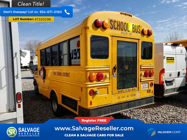 Used 2013 Chevrolet Express 3500 w/ School Bus Package RWD image 4