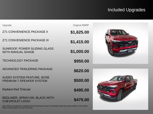 Used 2023 Chevrolet Colorado Z71 w/ Z71 Convenience Package 2 AWD/4WD image 5