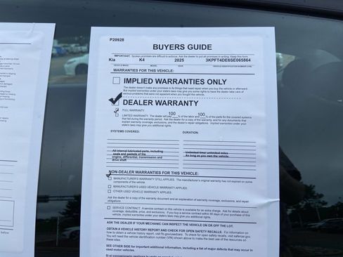 Used 2025 Kia K4 FWD image 5