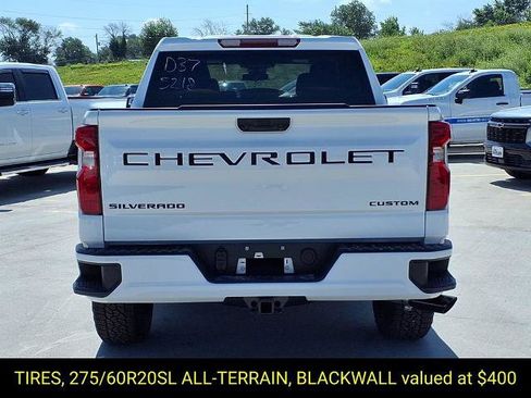 New 2026 Chevrolet Silverado 1500 Custom w/ Turbomax Blackout Package AWD/4WD image 4