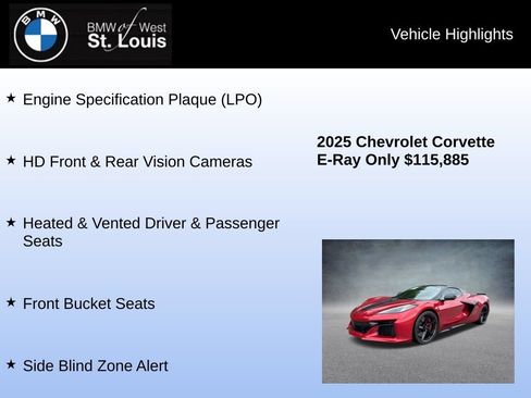 Used 2025 Chevrolet Corvette E-Ray AWD/4WD image 31