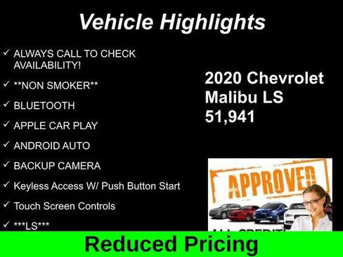 Used 2020 Chevrolet Malibu LS image 10