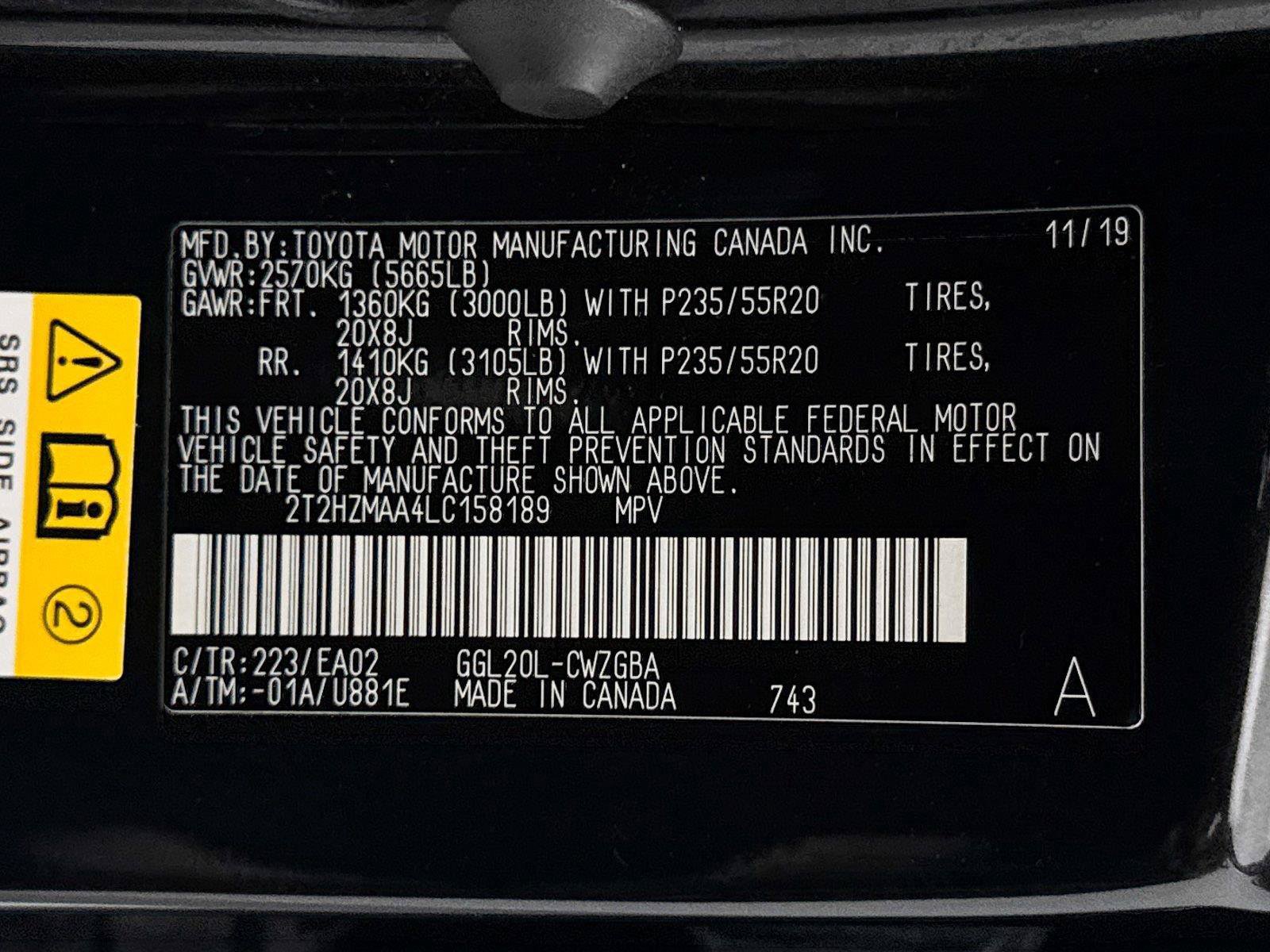 Used 2020 Lexus RX 350 FWD w/ Premium Package image 37