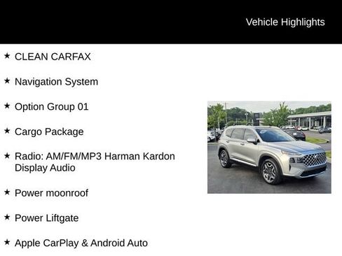 Used 2021 Hyundai Santa Fe Limited w/ Cargo Package FWD image 5