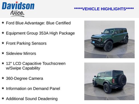 Used 2023 Ford Bronco Wildtrak AWD/4WD image 4