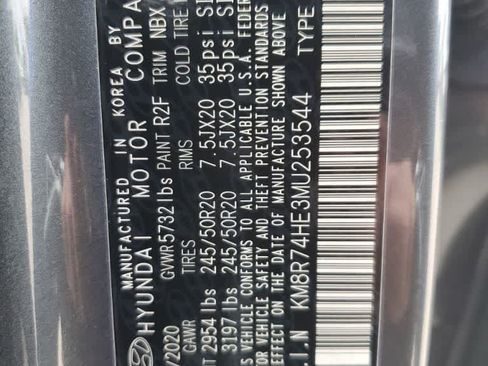 Used 2021 Hyundai Palisade Calligraphy w/ Cargo Package FWD image 5