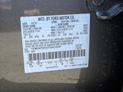 New 2026 Ford Explorer Active w/ Active Comfort Package image 17