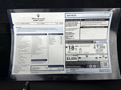 Used 2023 Maserati MC20 Coupe RWD image 63