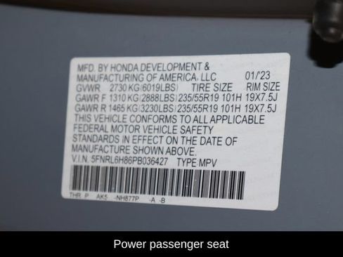 Used 2023 Honda Odyssey Touring image 40