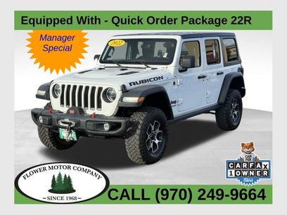 Used 2022 Jeep Wrangler Unlimited Rubicon w/ Steel Bumper Group