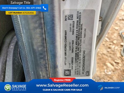 Used 2016 Chevrolet Spark LT image 16