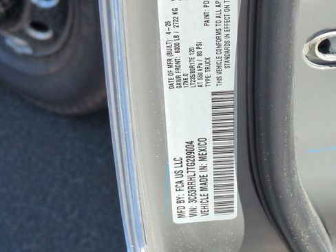 New 2026 RAM 3500 Big Horn AWD/4WD image 25