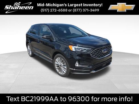 Used 2022 Ford Edge Titanium w/ Equipment Group 301A AWD/4WD image 1