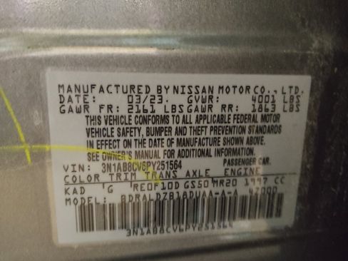 Used 2023 Nissan Sentra SV w/ All-Weather Package FWD image 33