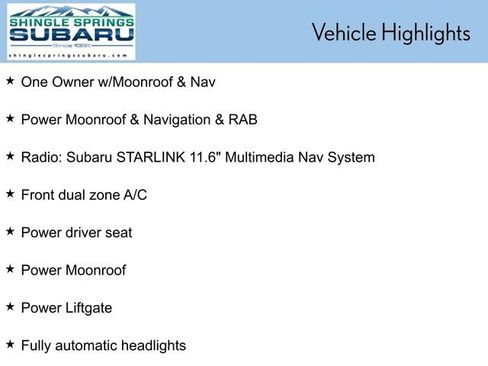 Used 2023 Subaru Outback Wilderness AWD/4WD image 5