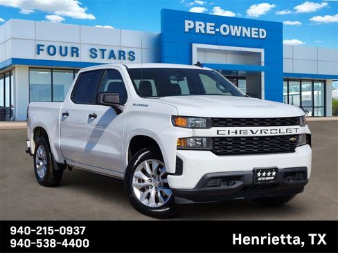 Used 2022 Chevrolet Silverado 1500 Custom image 1