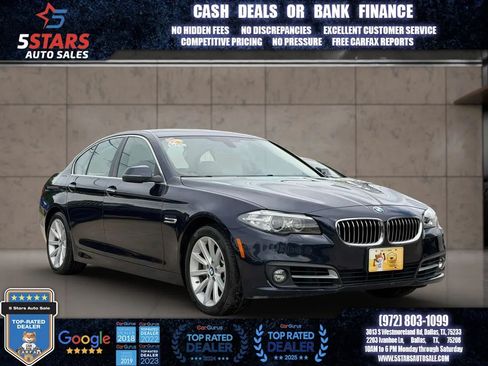 Used 2015 BMW 535i xDrive Sedan AWD/4WD image 1