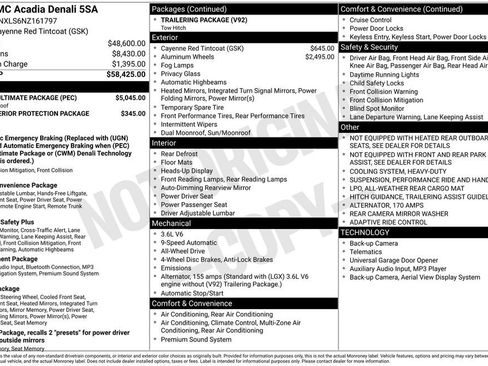 Used 2022 GMC Acadia Denali w/ Denali Ultimate Package image 5