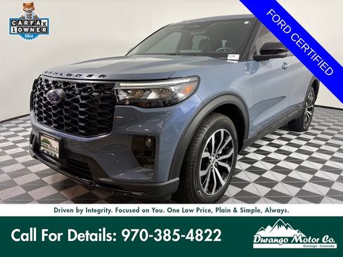Certified 2025 Ford Explorer ST-Line AWD/4WD image 1