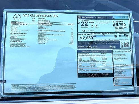 New 2026 Mercedes-Benz GLE 350 GLE 350 image 22